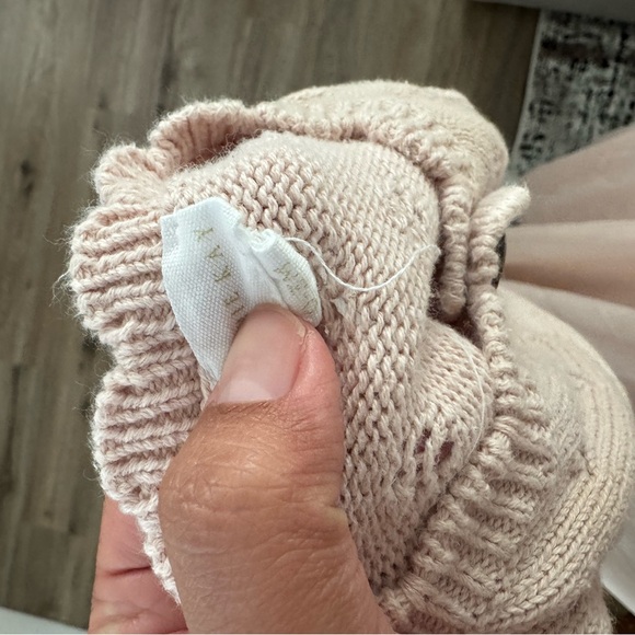 Jamie Kay Soft Pink Knit Baby Outfit - Picture 7 of 9